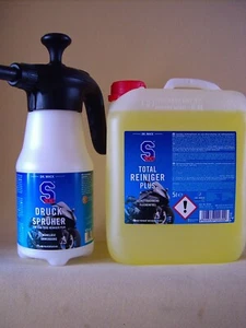 S100 DR. WACK Motorrad Totalreiniger plus- 5 Liter Set mit original Drucksprüher - Bild 1 von 1