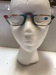 Classic +1.00 Reading Glasses Readers Slim Design Spring Temples (5-1.00-2) - Picture 1 of 4