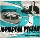 PUBBL.1953 MONDIAL PISTON FERRARI 500 GP SILVERSTONE ASCARI CAMPIONI DEL MONDO 