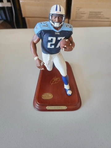 Danbury Mint Eddie George Statue Figurine Tennessee Titans Ohio State Cover