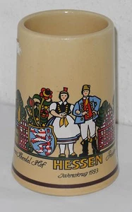 Jarra de cerveza - Cervecería privada Scherdel Hof - Jarra del año 1993 de Hesse (excelente) - Imagen 1 de 1