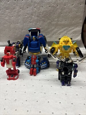 Transformers Miscellaneous Lot of 6 Toys Various Kinds Pre-owned Hasbro  - Image 1 of 4