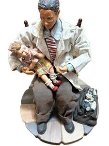 Things Remembered Pediatrician with Patient Figurine – 12” Tall, 8.5” Base - Picture 1 of 7