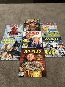 MAD Magazin LOT 2013 2012 2015 Star Wars Trump Spider-Man Duck Dynasty Sammeln - Bild 1 von 8