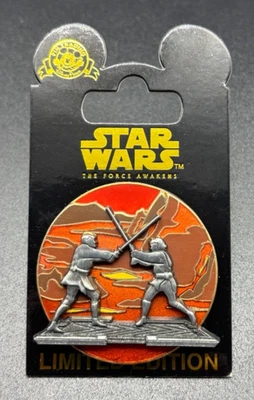 Disney Star Wars Mustafar Anakin Obi Wan Duel Pin 2016 LE 6000 - Image 1 of 2