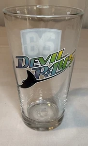 Tampa Bay Devil Rays Trinkglas. 6 Zoll groß mit Grafik. Baseball Memorabilia - Bild 1 von 3