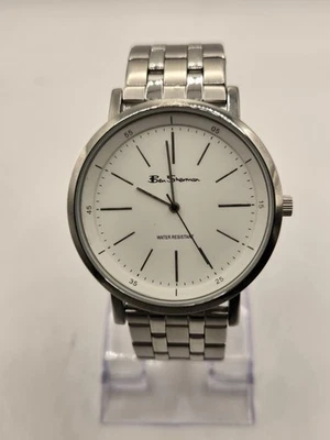 Reloj pulsera hombre Ben Sherman 39mm acero inoxidable blanco. Batería nueva. COMO NUEVO Foto 1 de 4