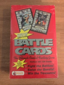 Vintage 1994 Merlin Collection Scratch And Slay Battle Cards, Factory Sealed - Picture 1 of 2