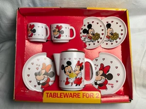 Vintage Walt Disney Productions HG Industries Italy Mickey Minnie Tea Set No.516 - Picture 1 of 13