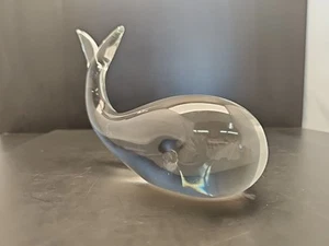 Signed Gind B. Murano Whale - Picture 1 of 9