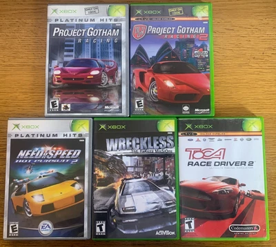 XBOX Games Lot Bundle - Racing Games-  5 Games - Great Gift! - Image 1 of 2