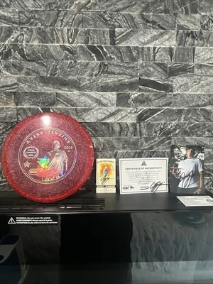 Innova Metal Flake ROC 3 Avery Jenkins Champion COA Autographs Photo  16 Of 25 - Image 1 of 4