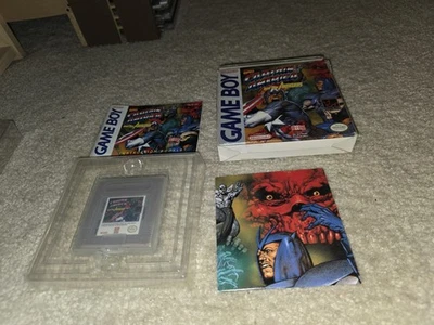 Nintendo Game Boy Капитан Америка и Мстители полный CIB + плакат - Изображение 1 из 4