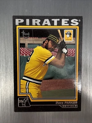 2004 Topps Retired Signature #49 Dave Parker Black Parallel #78/99 Pirates - Image 1 of 3