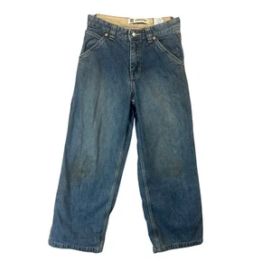 GAP Flanell gefüttert Jungen Größe 8 Regular Carpenter Jeans GUC - Bild 1 von 13