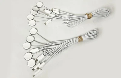Lot of 15 Genuine Apple Watch Magnetic Fast Charger to USB-C Cable (1M) Braided - Image 1 of 4
