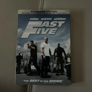Fast Five DVD Extended Edition Includes 2 Versions And Theatrical - Picture 1 of 5