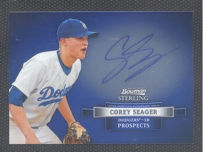 2012 Bowman Sterling #BSAP-CS Corey Seager Prospect AUTO - Image 1 of 2