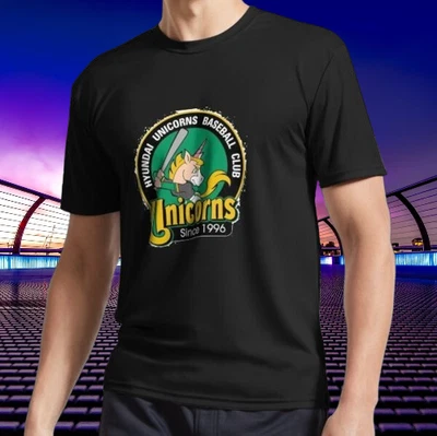 New Shirt Hyundai Unicorns Logo T-Shirt Funny American Usa Unisex Size S-5XL - Image 1 of 3