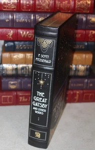Canterbury Tales The Great Gatsby & Others By Scott Fitzgerald Leatherbound Book - Picture 1 of 3