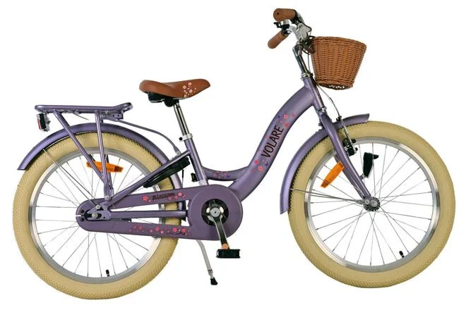 Volare Blossom Kinderfahrrad - Mädchen - 20 Zoll - Lila - Bild 1 von 1