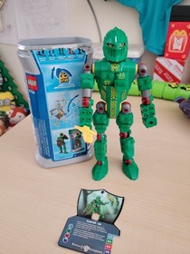 LEGO Castle: Rascus Green Knight - Set 8784 - Built Missing 90% Complete