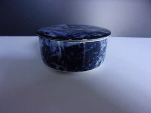 VILLEROY & BOCH Luxembourg Blue POWDER BOX - Picture 1 of 4