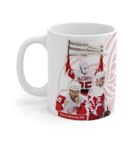 Darren McCarty ART Mug Coffee Tea Gift Fun Team Hockey Souvenir Cover