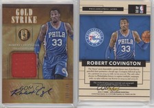 2016-17 Panini Gold Standard Strike Signatures /149 Robert Covington #30 Auto