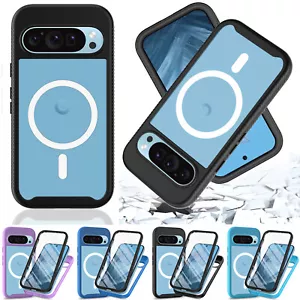 Funda segura a prueba de golpes con película para Google Pixel 9A/9 Pro XL/9 Pro/9/8 Pro/8a/8 Mag - Imagen 1 de 13