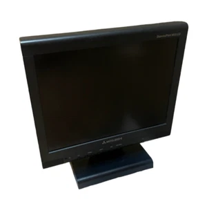 Monitor LCD para juegos MITSUBISHI Diamond Point M55 Modelo: LA-15R03-BK sin probar RARO - Imagen 1 de 3