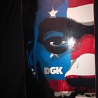 RARE LTD ED #/100 SIGNED DGK STEVIE WILLIAMS DREAM DECK USA AMERICAN FLAG PHILLY