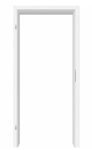 Türzarge CPL Naturweiss, Rundkante, 735, DIN R, gefälzt, glatt, 60mm Bekleidung - Bild 1 von 2