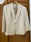 CREMIUX EKLIN JACKET TAN COLOR SIZE 6 NEW WITH TAG