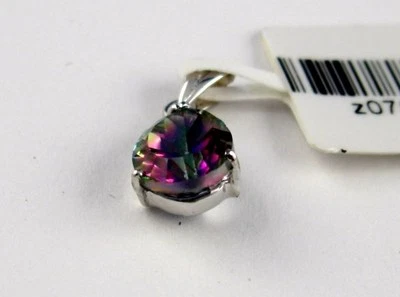 L73 Mystik Topas Tropfen Schliff  1,89 ct. Anhänger 925 Silber - Bild 1 von 3