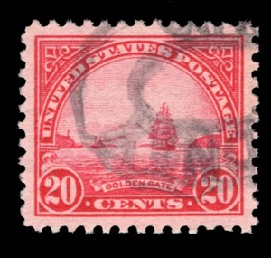 MOMEN: US STAMPS #567 USED PSE GRADED CERT SUP-98 LOT #91796 - Bild 1 von 3