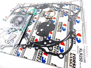 KAWASAKI KLR250 84-05 FORSETI COMPLETE ENGINE GASKET SET KIT - Picture 1 of 3