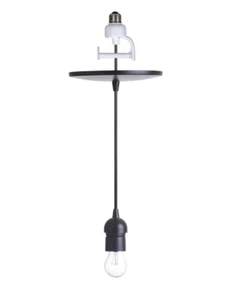 Black Instant Pendant Conversion Kit Adapter 4"-6" Recessed Light - Picture 1 of 6