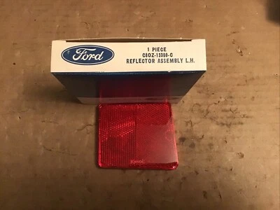 Ford Torino 1968 LH reflector de marcador lateral trasero nuevo de Lote Antiguo  Foto 1 de 4