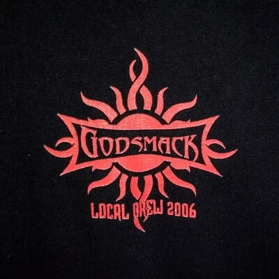 Godsmack 2006 'The IV Tour' Stage Crew Shirt Size L | Local Crew Stage Swag - Image 1 of 4