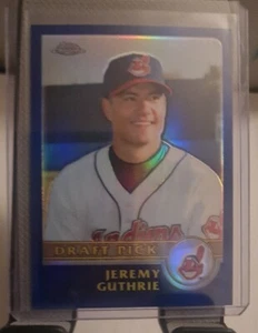 Jeremy Guthrie 2003 Topps Chrome Refractor RC /699 - Picture 1 of 2