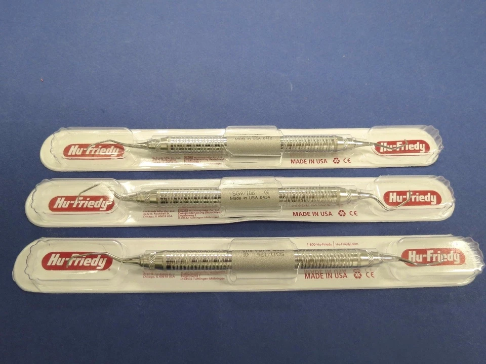 Gracey Curette Kit 7/8 + 9/10 + 11/12 | SG7/86 + SG9/106 + SG11/126 | HU FRIEDY Foto 1 de 1