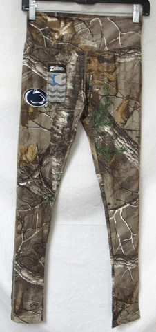 Zubaz Penn State Nittany Lions Women's Size S Real Tree Camo Leggings C1 4893 Cover