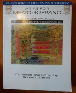 Arias for Mezzo-Soprano Complete Package with diction coach and audio, 2 CDs - Picture 1 of 1
