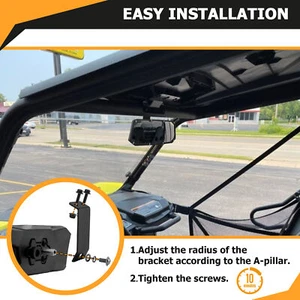 For 2019-2025 Can-Am Maverick Sport Max 1000/1000R Upgraded Center Rear Mirror - Picture 1 of 12
