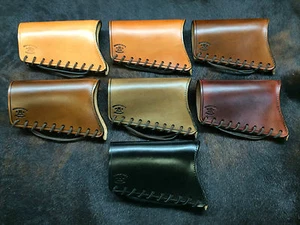 SASS Western Americana SASS Cowboy Action LEATHER BUTT STOCK COVER, USA* - Picture 1 of 12