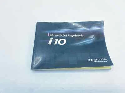 LIBRETTO USO E MANUTENZIONE HYUNDAI i10 2008 ITALIANO ORIGINALE - Immagine 1 di 4