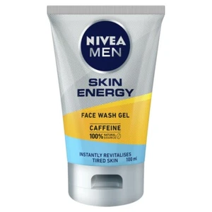 Nivea Men Skin Energy Face Wash Gel 100mL Cleanse Skin Unclog Pores - Picture 1 of 2
