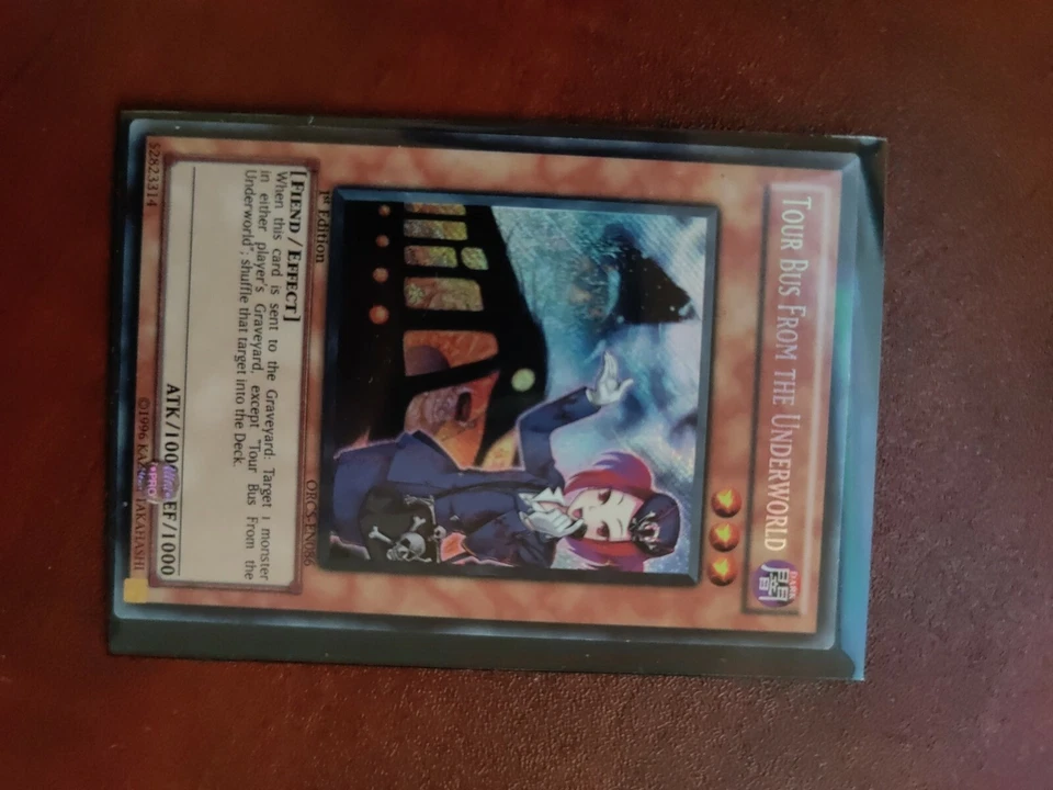 YuGiOh! “Tour Bus From The Underworld” ORCS-EN086, 1st Edition (Mint Condition) - Image 1 of 1