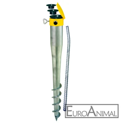 2 Stück Krinner Bodendübel Bodenhülse Kompakt Allround Set für Wäschespinnen uä.